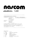 Nascom Journal 1/81